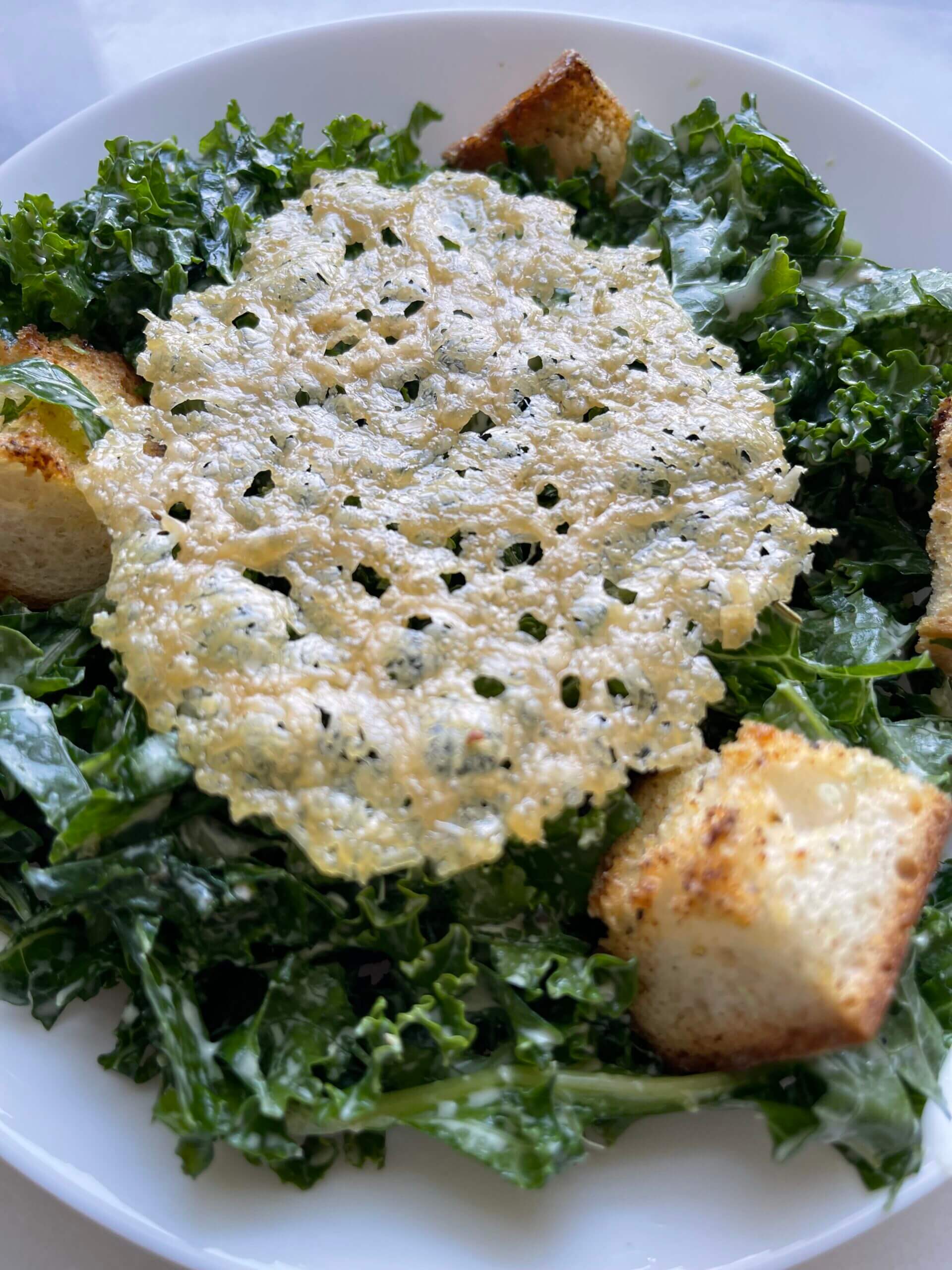 Kale Caesar Salad with The Best Dressing TO PANAFRICA!
